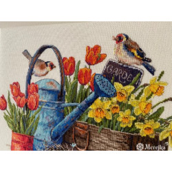Cross stitch kit "Spring Garden" 27x40 SK251